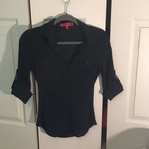 Casual button down shirt, juniors M